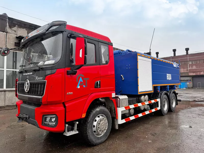 Автоцистерна вакуумная комбинир. авк-6-5 Shacman 8