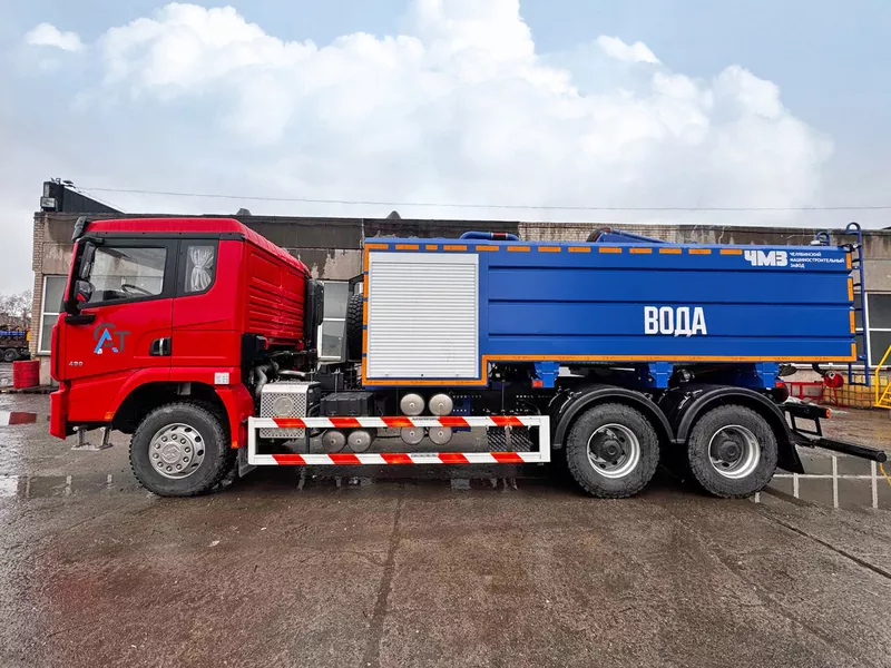 Автоцистерна вакуумная комбинир. авк-6-5 Shacman 9