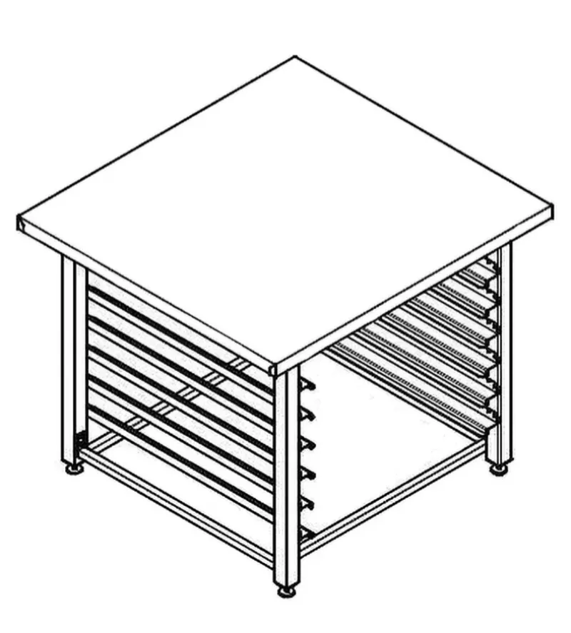 Подставка EKSI ППК 6/860/800/690,  п предназначена для размещения парок