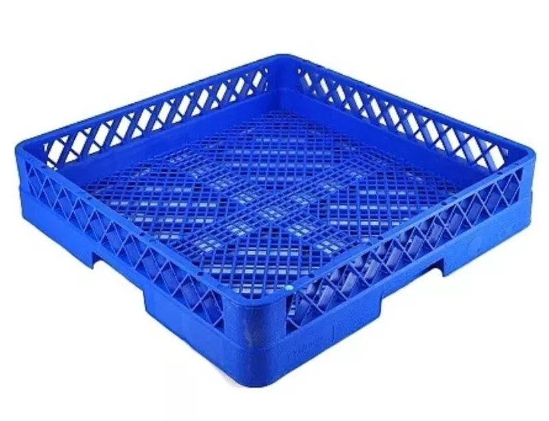 Кассета для столовых приборов 500*510*100 мм. синяя п/п Tribeca /1/6/