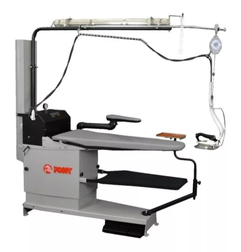 Профессиональный гладильный стол Pony GENUS-S / GENUS-S PLUS позволяет