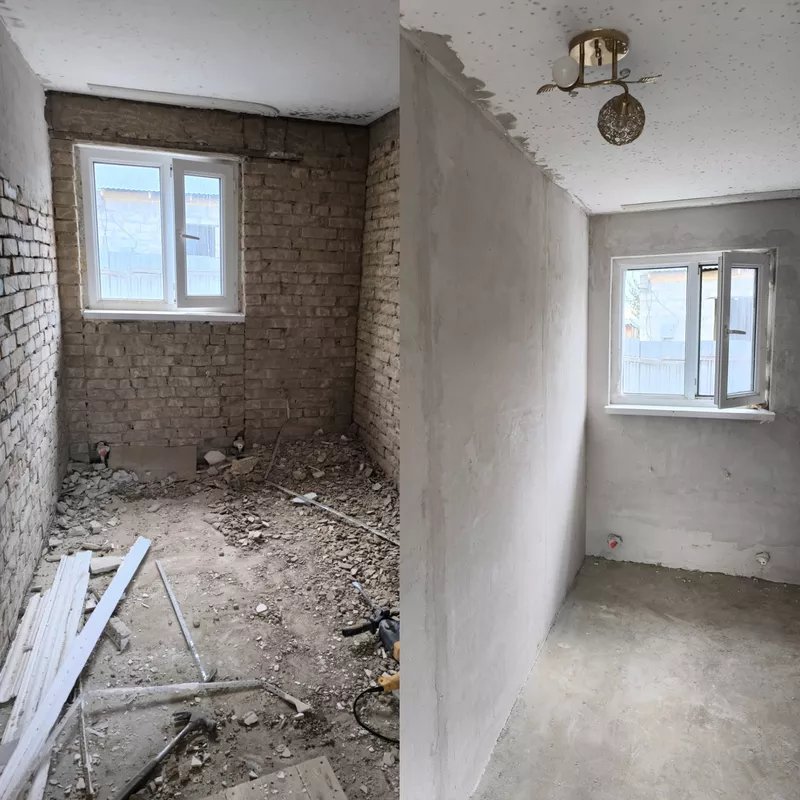 Подготовка стен. Выравнивание стен. Штукатурка. Левкас. 2