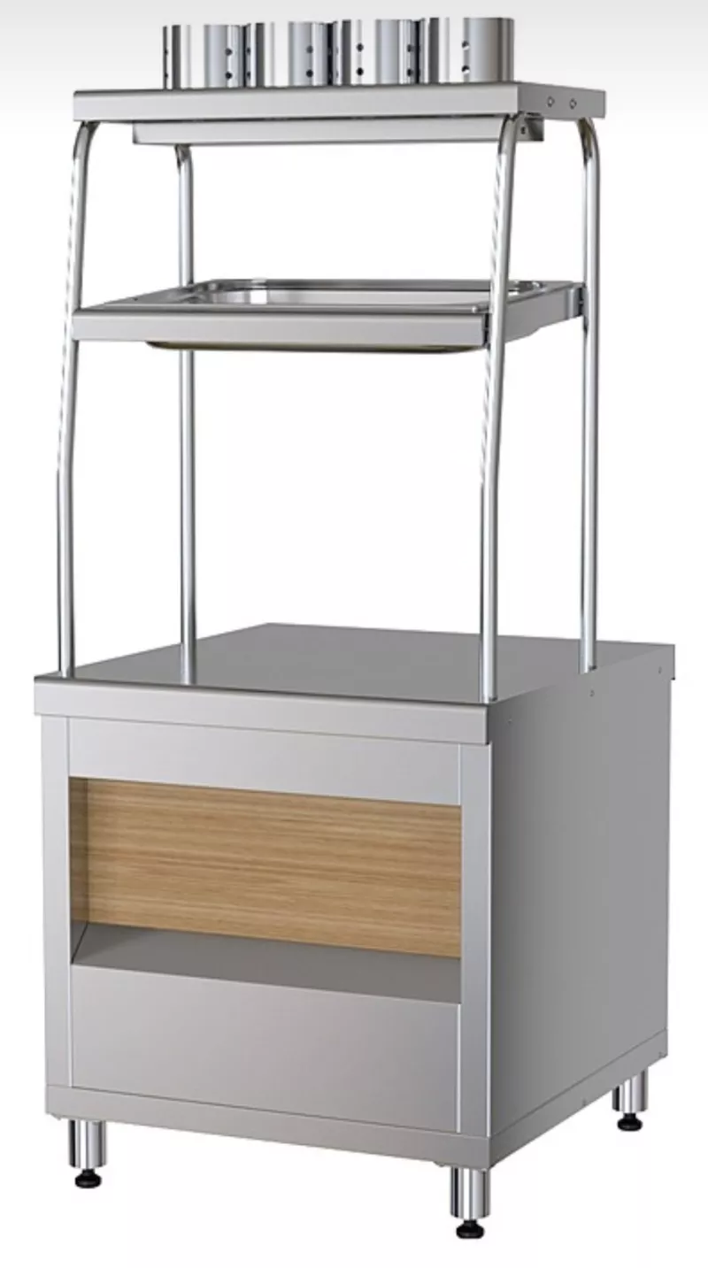 Прилавок столовых приборов Марихолодмаш ППСХ6 с хлебницей Тип	прилавок