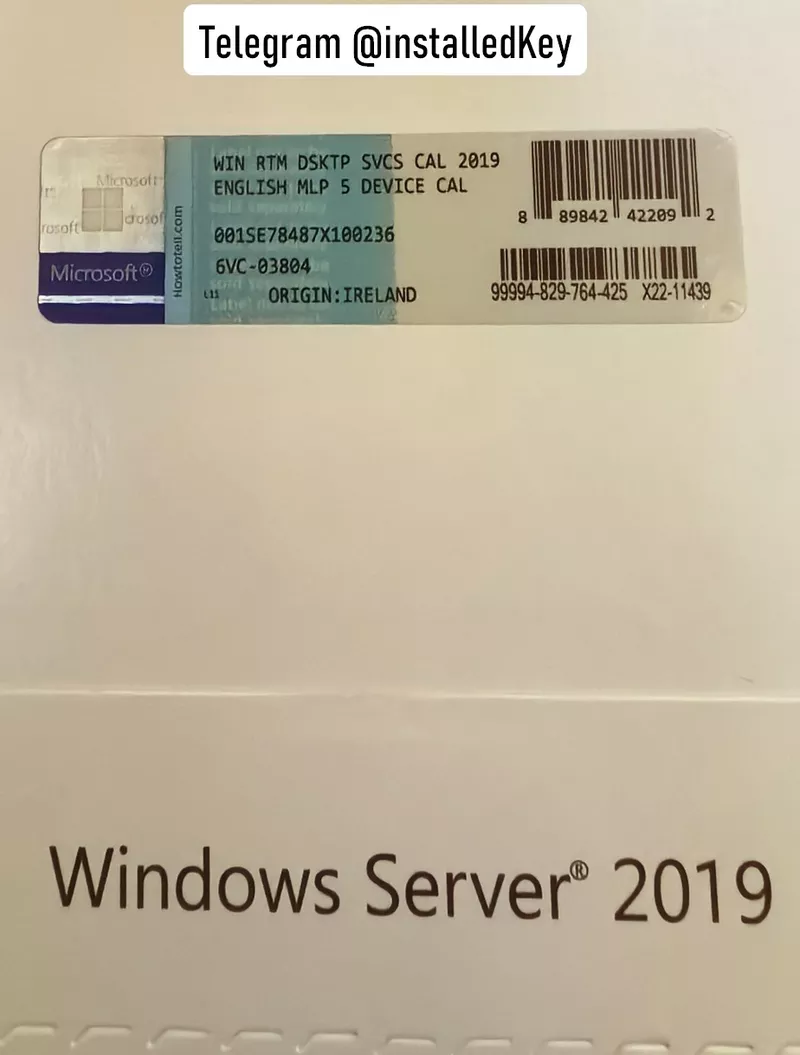 Windоws Rеmоtе Dеsktоp Sеrviсеs САL 2019 English МLP Казахстан 2