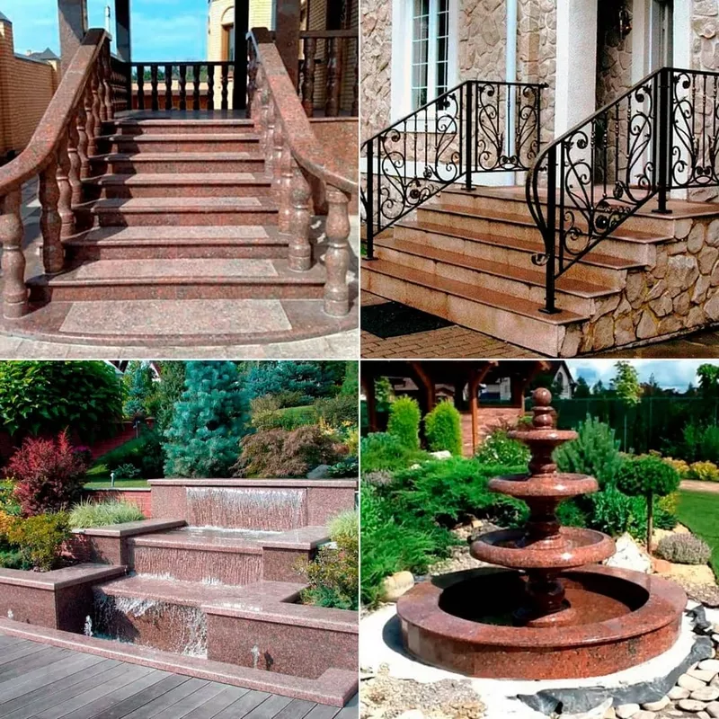 Изделия из натурального камня гранит в Алматы. 5