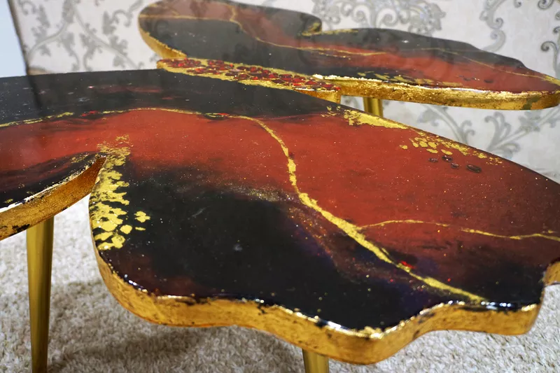 Дизайнерский журнальный стол 5