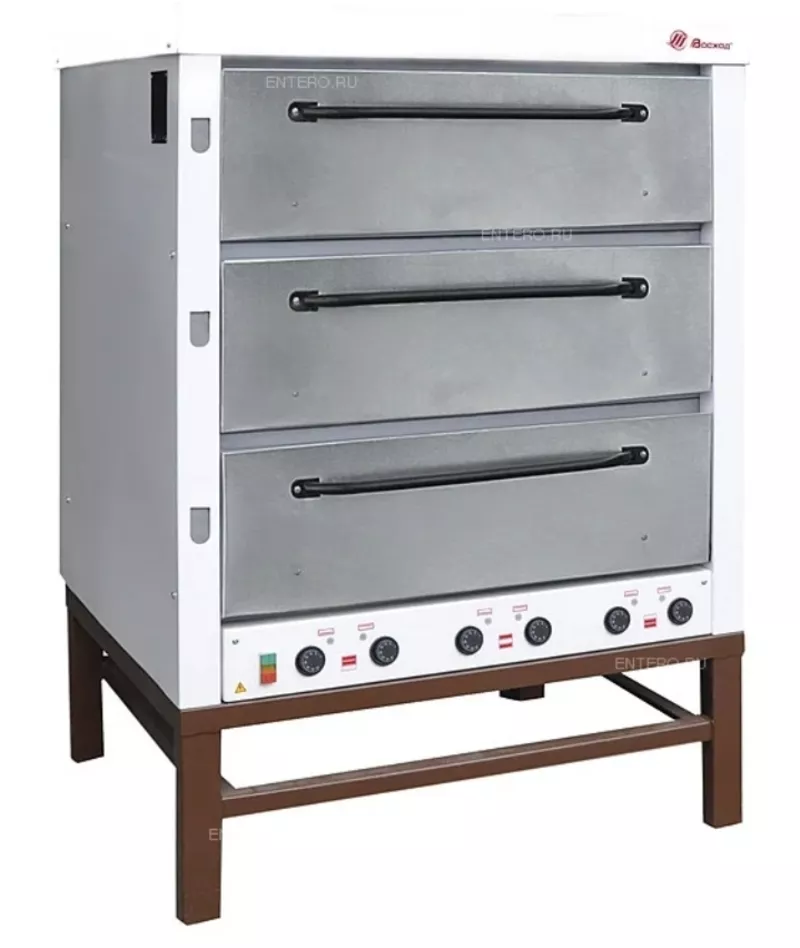 Хлебопекарная печь Восход ХПЭ-500 используется в пекарнях,  кондитерски