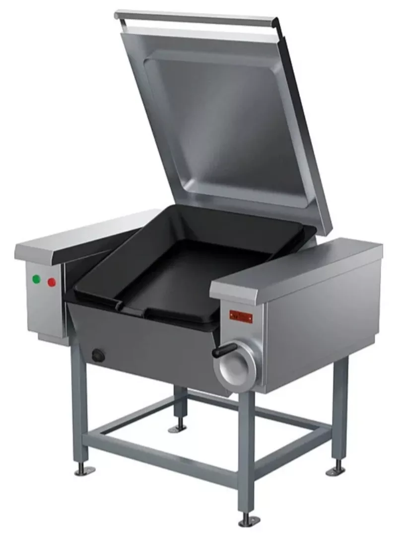 Опрокидывающаяся сковорода Проммаш СЭЧ-0, 25 используется на предприяти