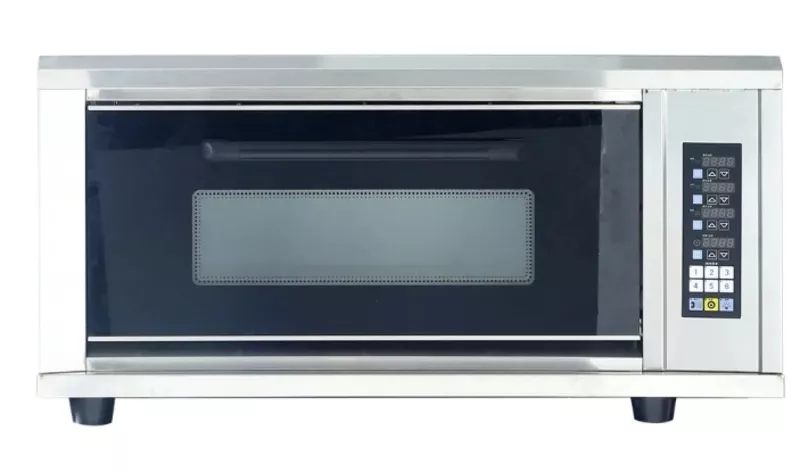 Жарочный шкаф 1х2. Подовый с паром Китай  Одноярусная электрическая пе