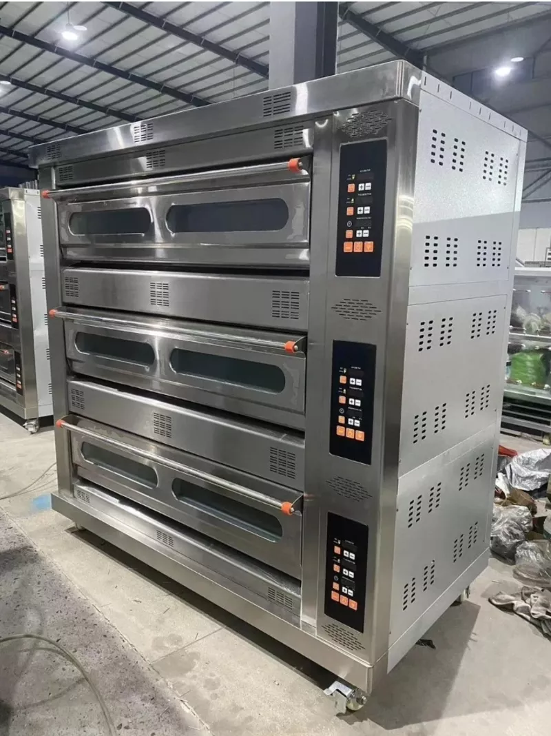 Шкаф подовый электрический 3 секции, 9 противня. ASL-3-9HD Шкаф пекарс