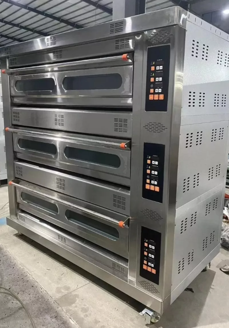 Шкаф электрический 3 секции,  9 противня. Кнопочное управление Шкаф пек