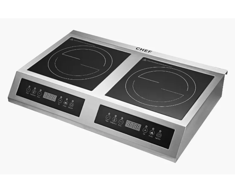 Плита индукционная настольная,  3.5+3.5 кВт Премиум Плита индукционная 