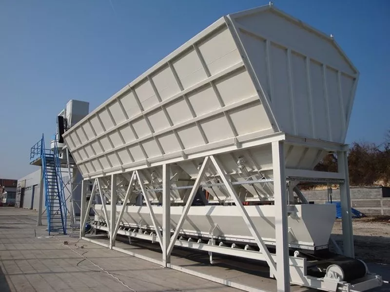 Стационарный бетонный завод 60м3 в час 2