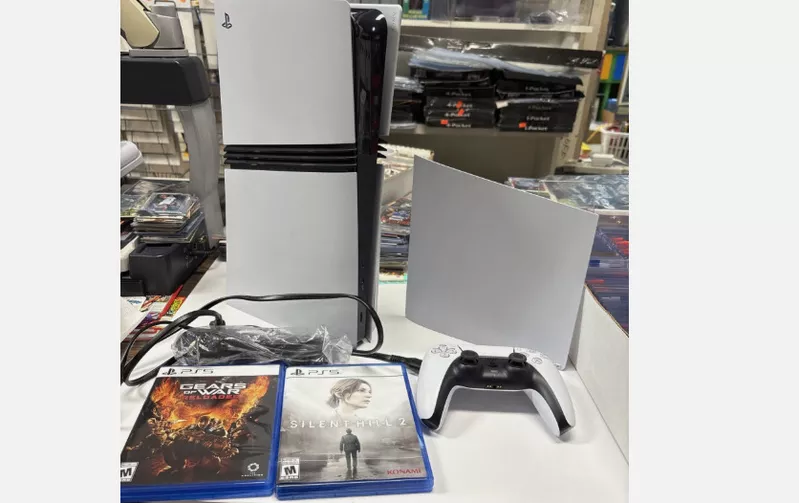 Sony PlayStation 5 Pro Digital PS5 2TB White Full Combo Console 2