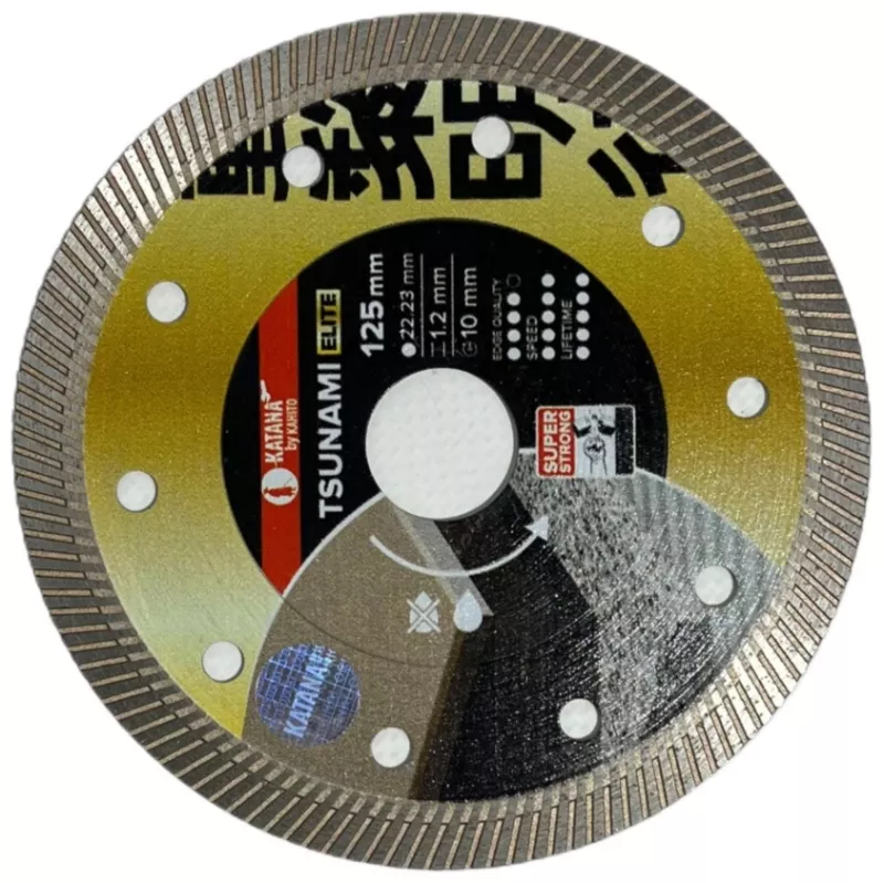 Алмазный отрезной диск-KATANA TSUNAMI ELITE