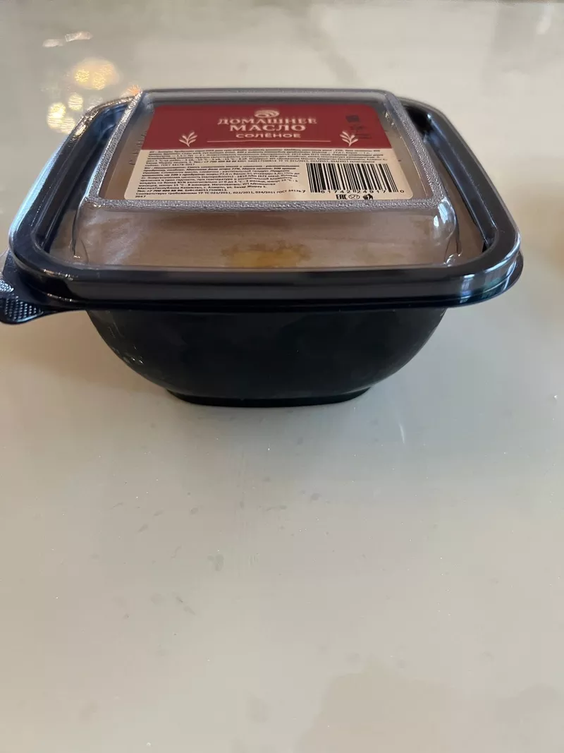 Домашнее сливочное масло 5