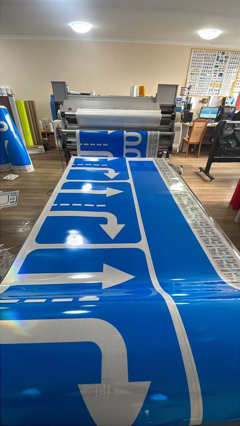 Производство и установка средств организации дорожного движения. 7