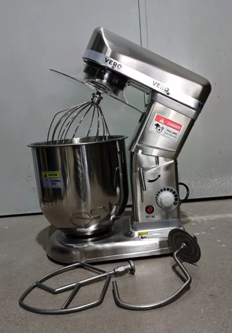 Планетарный миксер 10 литров. (Сталь) SL-B10-S Планетарный миксер SL-B