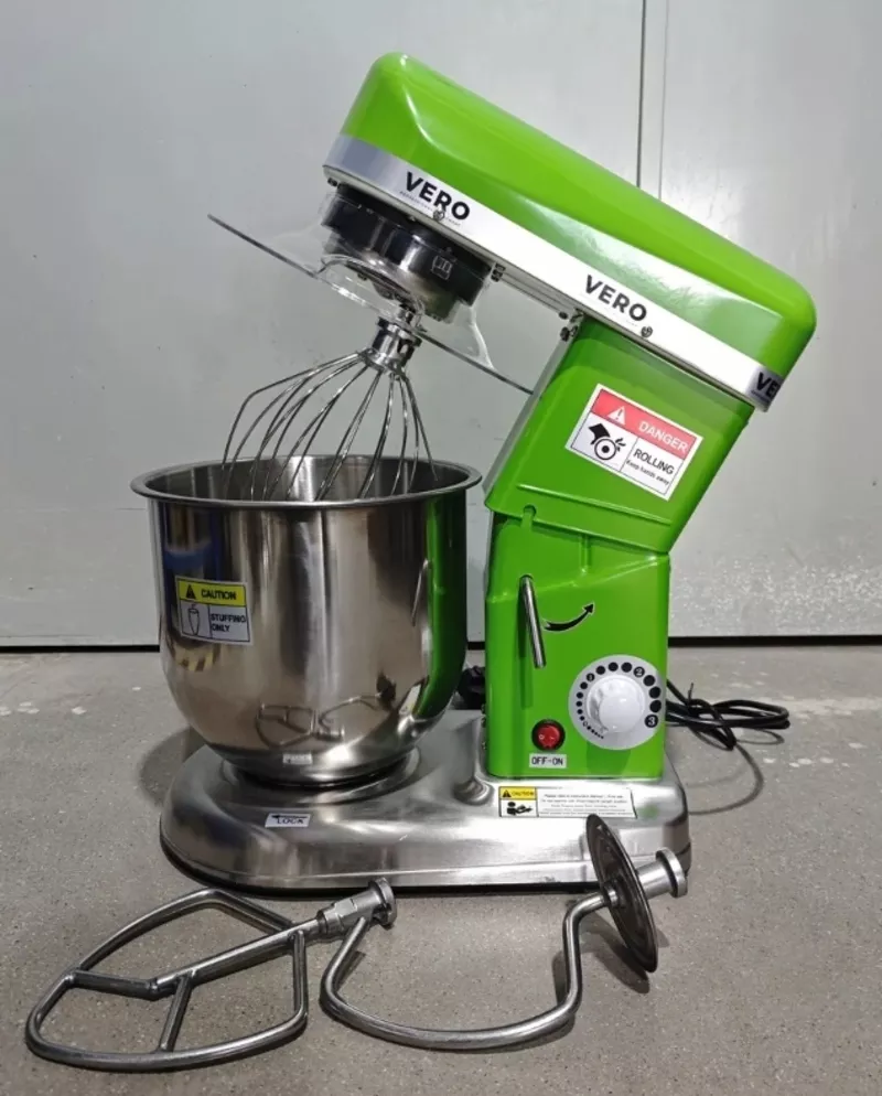 Планетарный миксер SL-B7B (7 литров) Черный  Профессиональный настольн 4