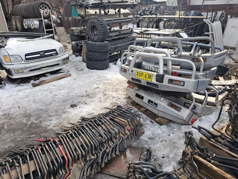 Prado запчасти -  кузов ходовая салон