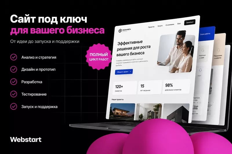 Разработка сайтов в Казахстане для бизнеса