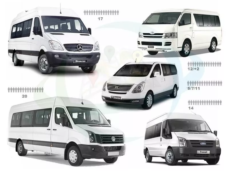 Car and Minibus Rentals with Drivers in Kazakhstan