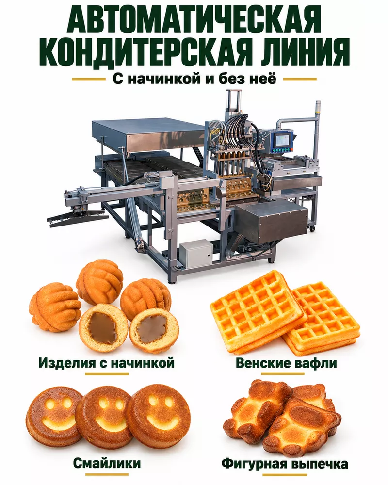 Кондитерское оборудование от производителя. 2
