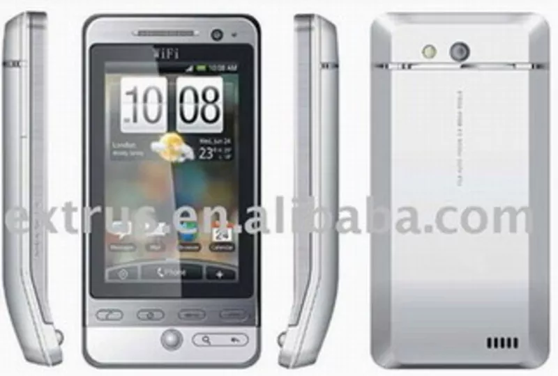 Коммуникатор HTC HERO с 2 СИМ картами (NR-W81),  Wifi,  GPS,  2GB...