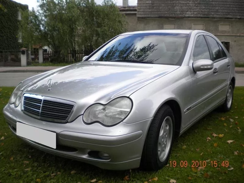 Mercedes C200 kompresor,   бензин,  2002