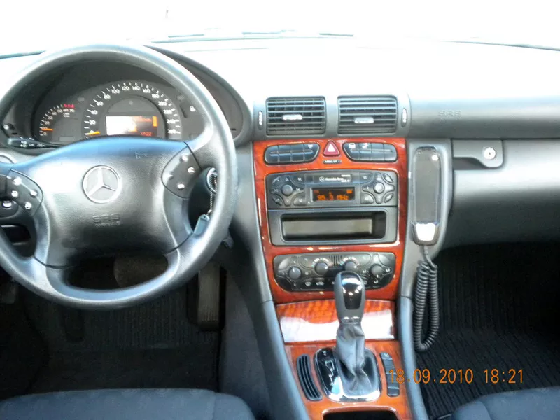 Mercedes C200 kompresor,   бензин,  2002 6